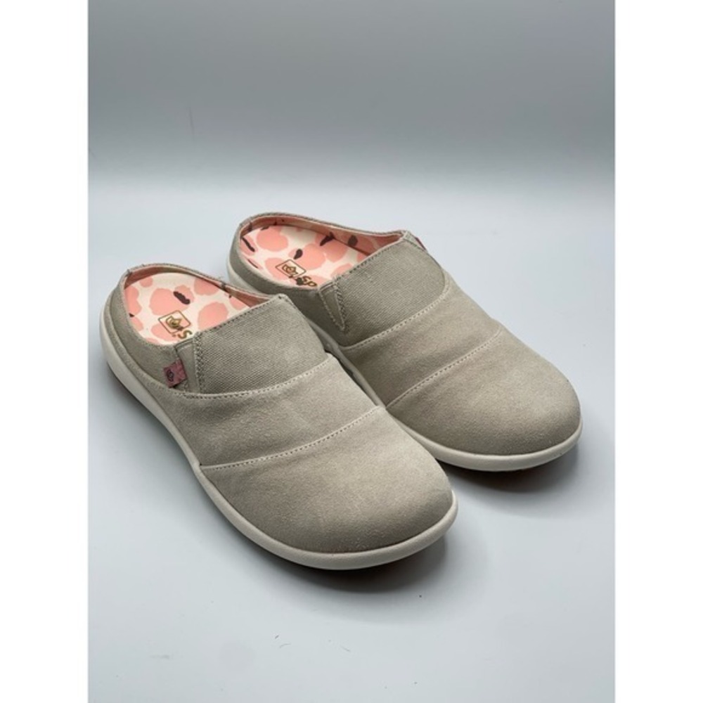Spenco Siesta Beige Mule Size 6.5